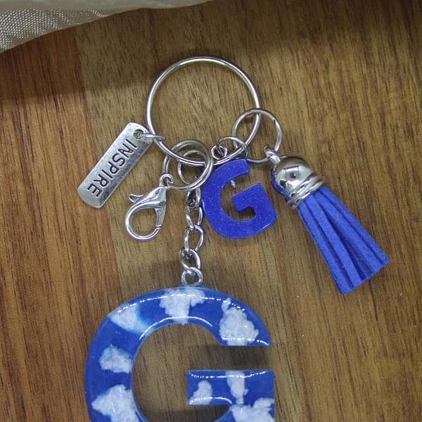 Letter G Resin Keyholder – Inspiration in Every Detail