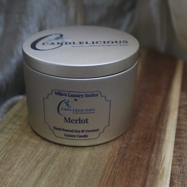 180 g Merlot Hand Poured Soy & Coconut Candle