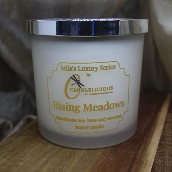 Rising Meadows 430g Hand-Poured Soy & Coconut Candle