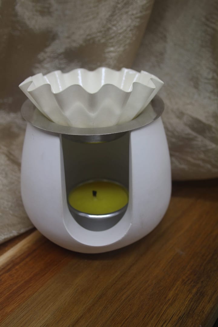 Fat one wax melt warmer - White