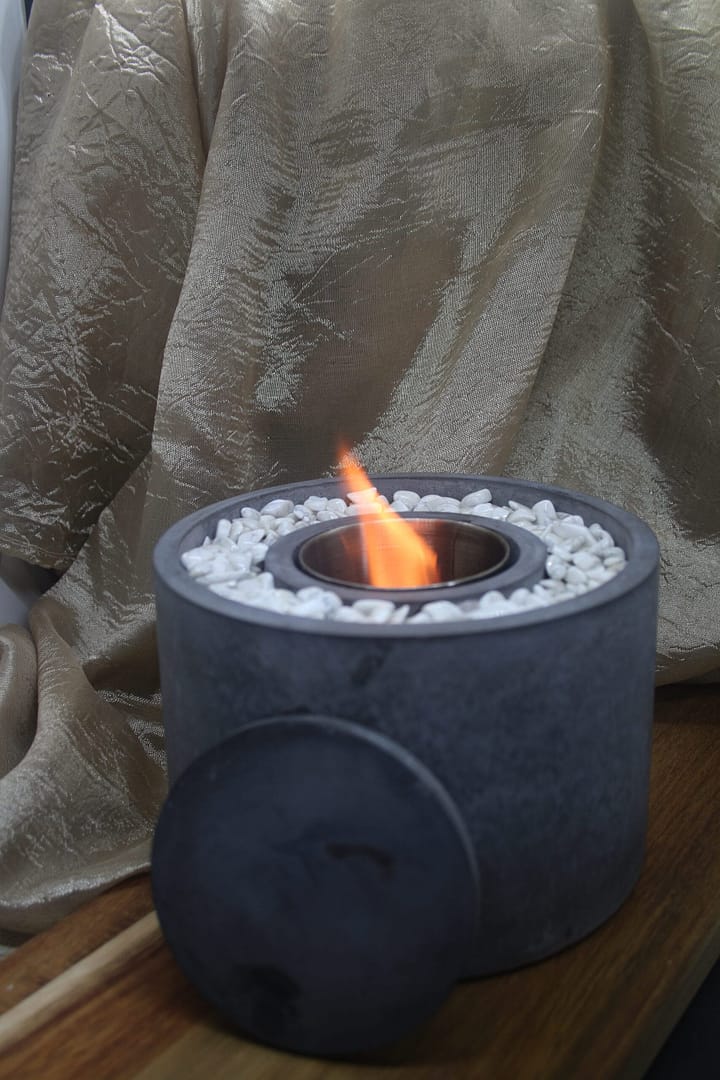 Elegant Tabletop Concrete Firepit - Image 2