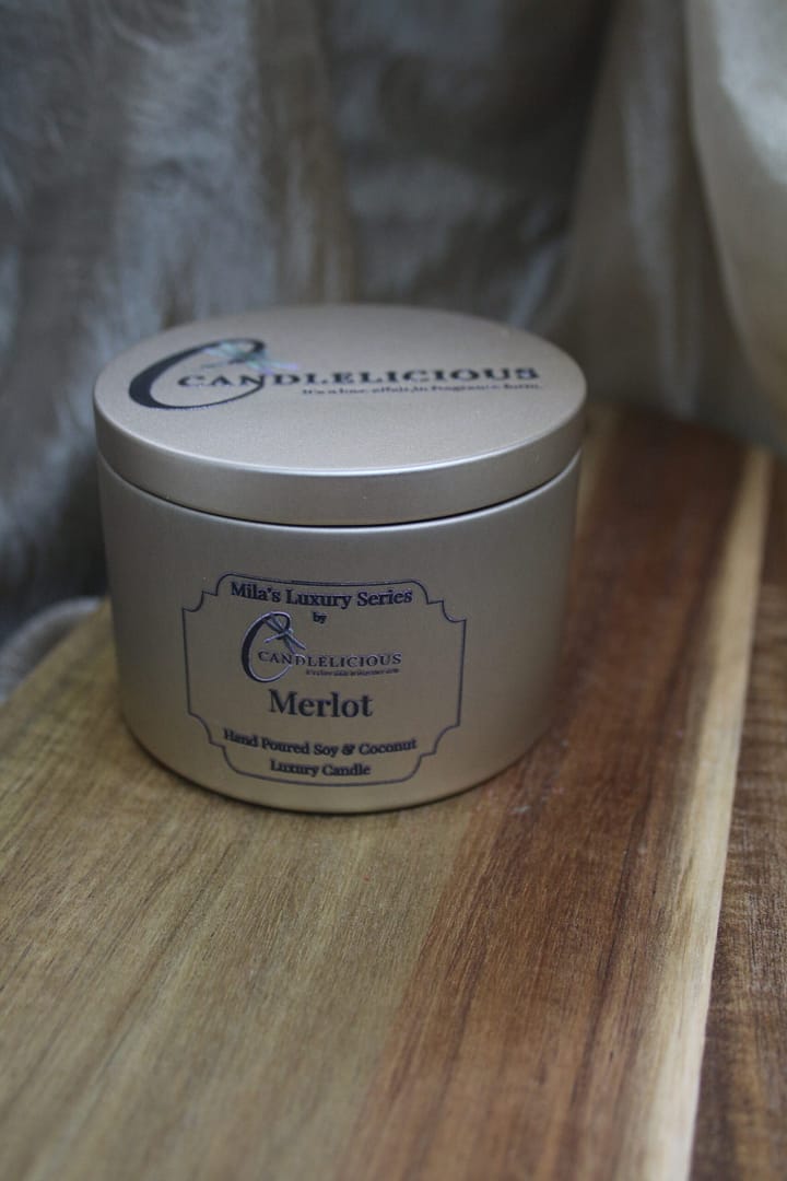 180 g Merlot Hand Poured Soy & Coconut Candle