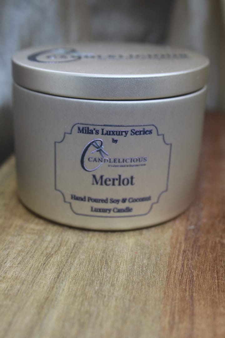 180 g Merlot Hand Poured Soy & Coconut Candle